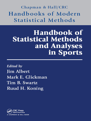 cover image of Handbook of Statistical Methods and Analyses in Sports